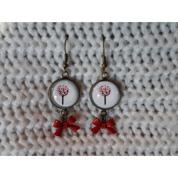 Boucles d'oreille nature 01