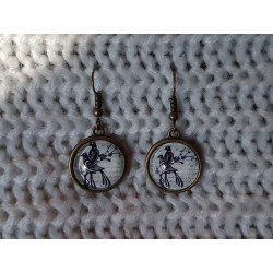 Boucles d'oreille nature 02