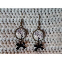 Boucles d'oreille nature 05