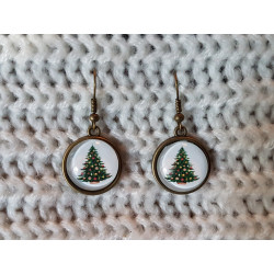 Boucles d'oreille Noël 02