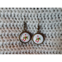 Boucles d'oreille Noël 02