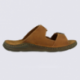 Sandales Josef Seibel, sandales confortables homme en cuir chataigne