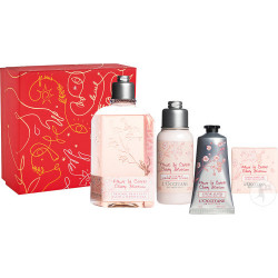 Occitane Noel 2020 coffret bain fleur de cerisier