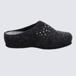 Chaussons Ara, chaussons chauds femme anthracite
