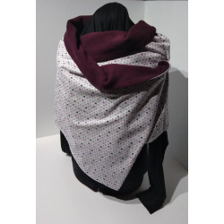 Echarpe Bordeaux