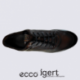 Chaussures Ecco, chaussures à lacets homme en cuir cacao