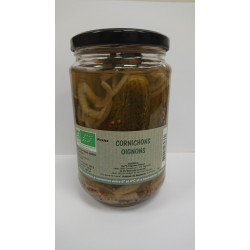 Cornichons oignons poivrons de marque Koehl en 700g  Certifié Bio