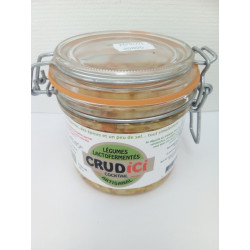Cocktail de Légumes Lactofermentés  de marque Crudici en 280g