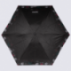 Parapluie Isotoner, parapluie automatique motif frise panthère noir