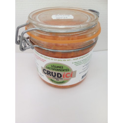 Légumes Lactofermentés Carottes/Ail de marque Crudici en 280g