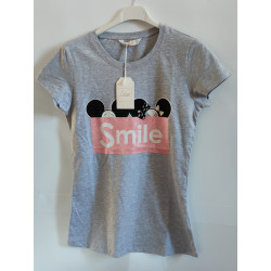 t-shirt femme Smiley