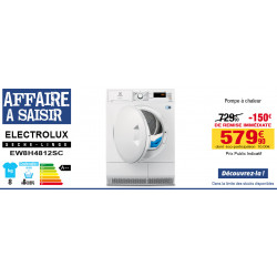 Sèche-linge frontal ELECTROLUX - 8kg