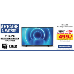 Téléviseur LED UHD 4K PHILIPS - 146cm