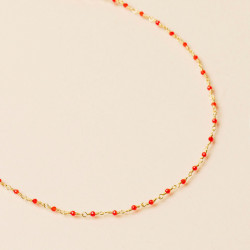 Collier Inde - rouge