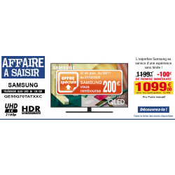 Téléviseur LED UHD 4K PHILIPS - 146cm