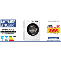 Lave-linge frontal WHIRLPOOL - 8kg