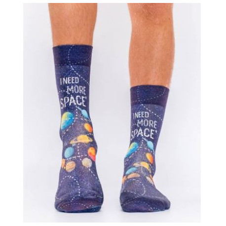 Chaussettes pour homme à motif Space