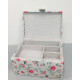 BOITE A OUVRAGE FLORALE DMC