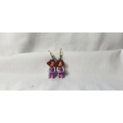 Boucles d'oreilles enfant fillettes