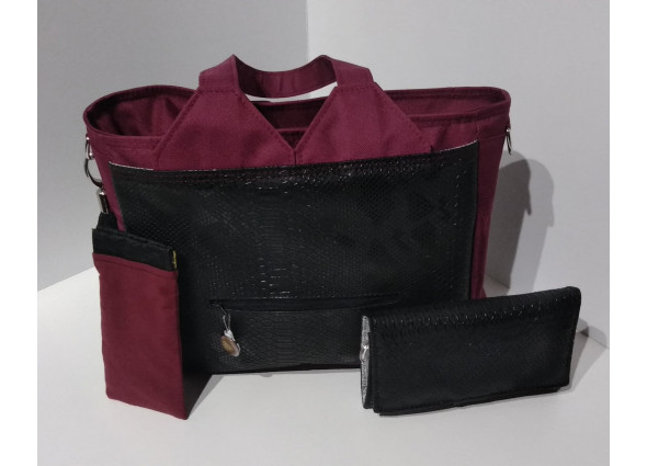 Sac "Foxtrot" Bordeaux