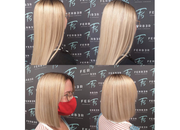 blond hait